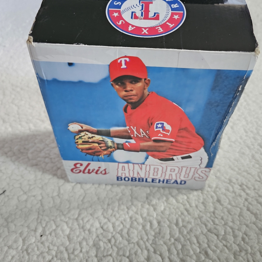 Red Baseball Bobblehead Box - Team Collectible